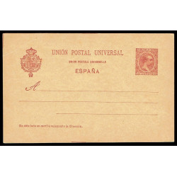 1892 ED. 31/31A/31B * Tarjetas Entero Postales