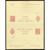 1892 ED. 33A * Tarjetas Entero Postales