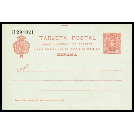 1904 ED. 47 * Tarjetas Entero Postales