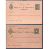 1903 ED. Tarjetas Entero Postales 43/43N *