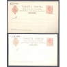 1910 ED. 53, 53E * Tarjetas Entero Postales