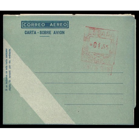 1949-1959 ED. 39bd * Aerogramas