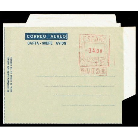 1956 ED. 61 * Aerogramas