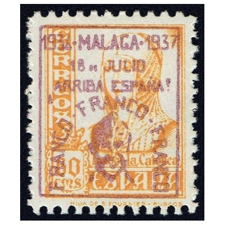 1937 ED. ELP Málaga 46hccb *