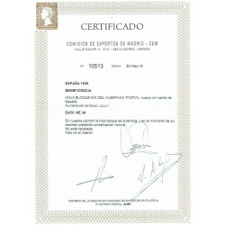 1939 ED. Beneficencia Huérfanos de Correos NE 34 *