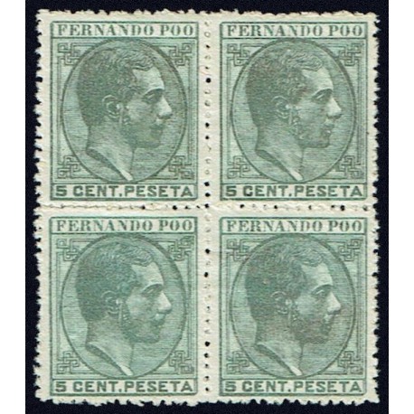 1879 ED. Fernando Poo 2 * [x4]