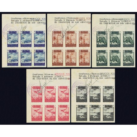1942 ED. Cabo Juby 133s/137s (*) [x6]