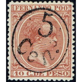 1896 ED. Fernando Poo 40F *