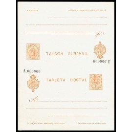 1910 ED. 52N ** Tarjetas Entero Postales