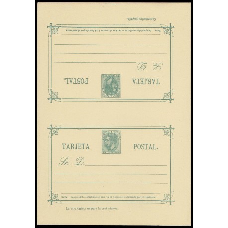 1882 ED. 12 ** Tarjetas Entero Postales