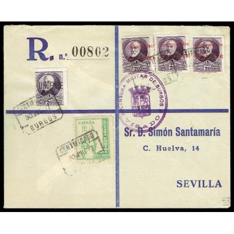 1936 ED. ELP Burgos 45 [x3], 46 us