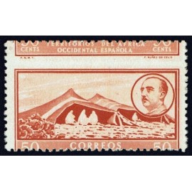 1950 ED. Spanish West  Africa 11dh *