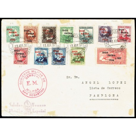 1937 ED. ELP San Sebastián 22, 25/33, 35, 37 us