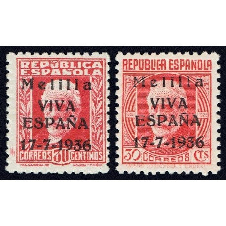 1936 ED. ELP Melilla 1/2 *