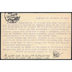 1944 ED. 43 us Enteros Postales Marruecos