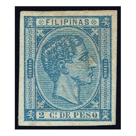 1876 ED. Filipinas 35s *
