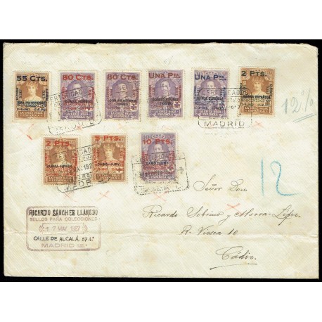 Alfonso XIII ED. 392/398, 400/401