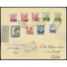 1937 ED. Canarias 14, 16/17, 18 [x2], 19, 15A [x2], 16A  us