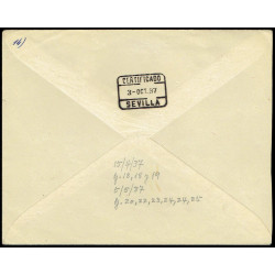 1937 ED. Canarias 14, 16/17, 18 [x2], 19, 15A [x2], 16A us