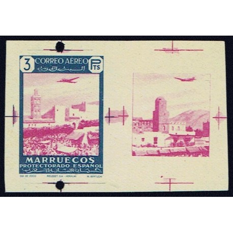 1949 ED. Marruecos 301P + 302P