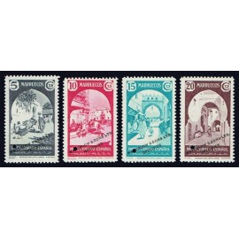 1939 ED. Marruecos 196M/199M **