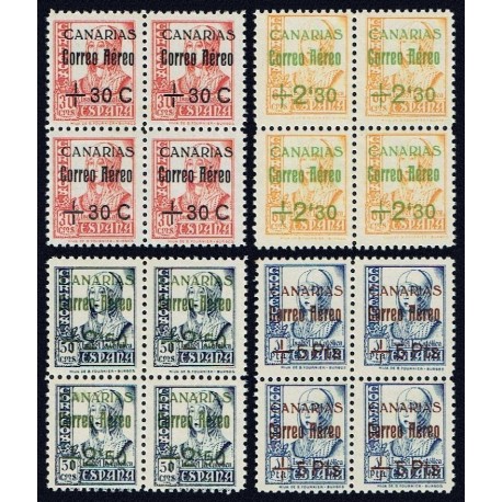 1937-1938 ED. Canarias 40/43 ** [x4]