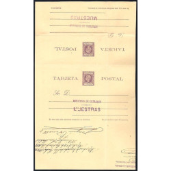 1898 ED. 35iT/38iT * Enteros Postales Cuba