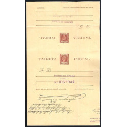 1898 ED. 35iT/38iT * Enteros Postales Cuba