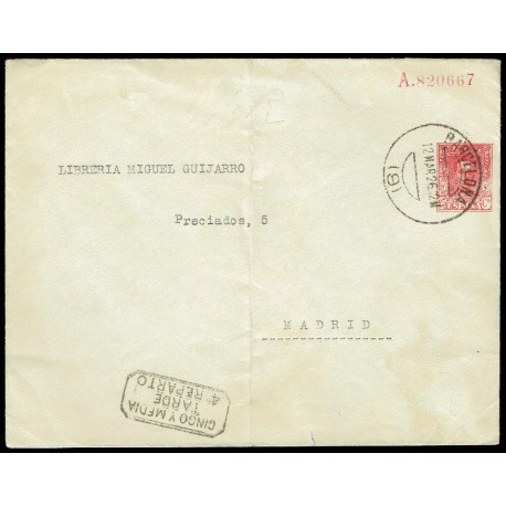 1925-1931 ED. 45 us Enteros Postales Privados