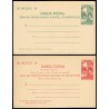 1933 ED. 1/2 * Enteros Postales Cabo Juby