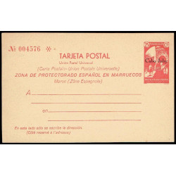 1933 ED. 1/2 * Enteros Postales Cabo Juby