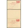 1935 ED. 3M/4M * Enteros Postales Cabo Juby