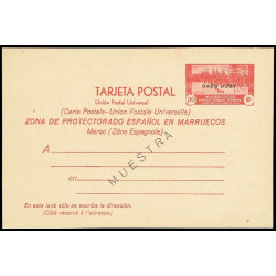 1935 ED. 3M/4M * Enteros Postales Cabo Juby