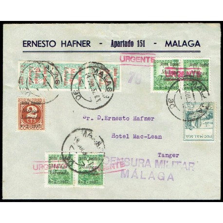 1937 ED. ELP Málaga 02 [x3], 08, 48 [x2] us