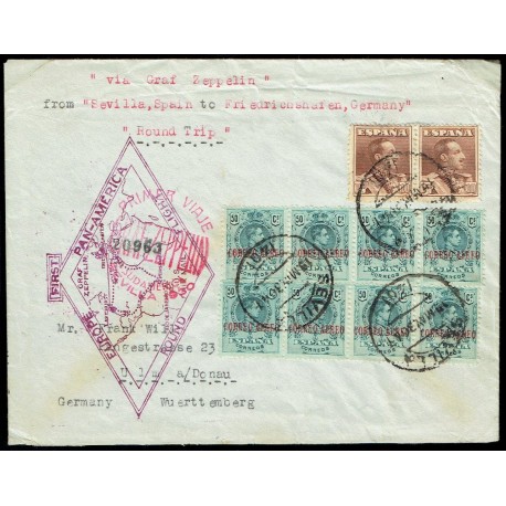 Graf Zeppelin De Sevilla A Sevilla ED. 295 [x8], 323 [x2]