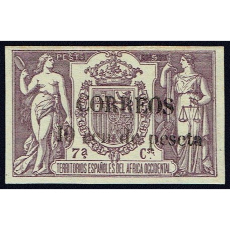 1909 ED. Elobey, Annobón y Corisco 50Mhea *