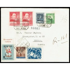 Guerra Civil ED. 726 [x2], 732, 738, Ay. Barcelona 13