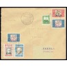 1934-1937 ED. Beneficencia 1 [x2], 3, 12/13