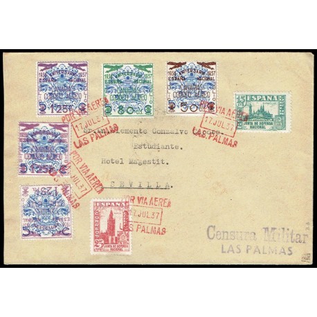 1937 ED. Canarias 31/33, 33hh, 33hi us