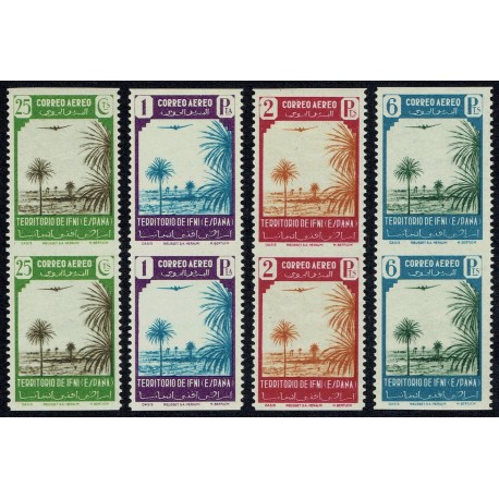 1943 ED. Ifni 29sh, 31sh, 33sh, 35sh ** [x2]
