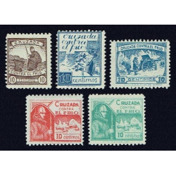 1936-1938 ED. Cruzada Contra el Frío 1/28 *