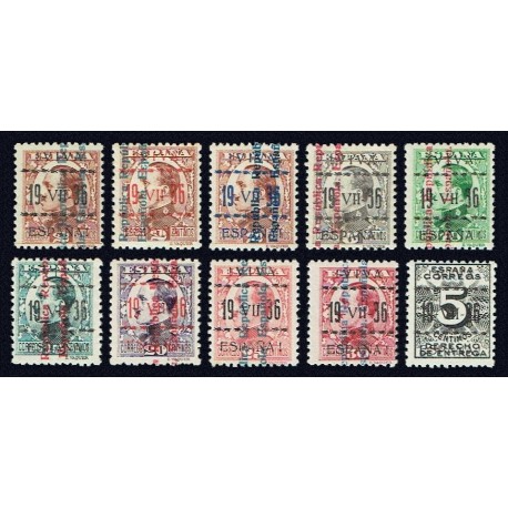 1937 ED. ELP Vitoria No Catalogados Alfonso XIII **/* - Tipo II