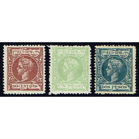 1898 ED. Puerto Rico 147/149 *