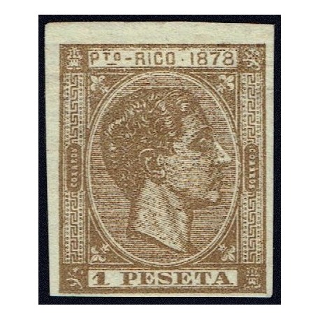 1878 ED. Puerto Rico 22s *