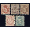 1889 ED. Cuba Telégrafos 68/72 *