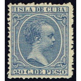 1891 ED. Cuba 129 **