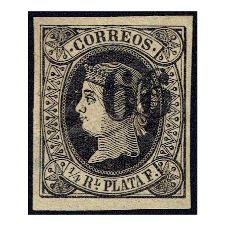 1866 ED. Cuba 17 *