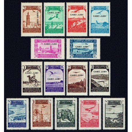 1938-1942 ED. Cabo Juby 102/111, 133/137 *