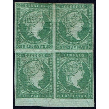1855 ED. Antillen 2 * [x4]