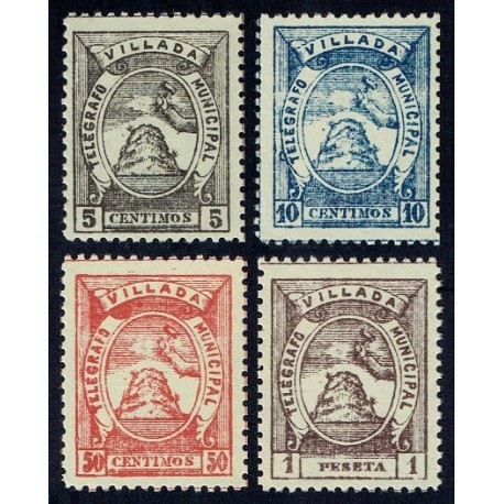 1901 ED. Telégrafos Particulares 13/16 **